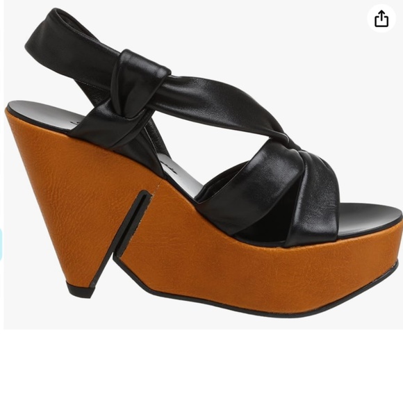 Robert Clergerie Women's Frofro Platform Sandal Size 6.5 - Picture 14 of 15